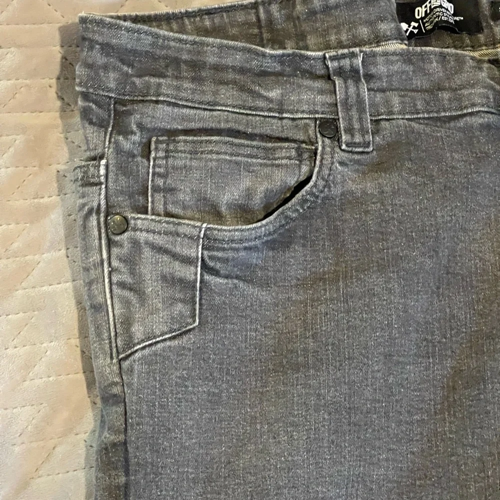 Off the Grid taper fit jeans mens size‎ 38x32 gray pre-owned condition